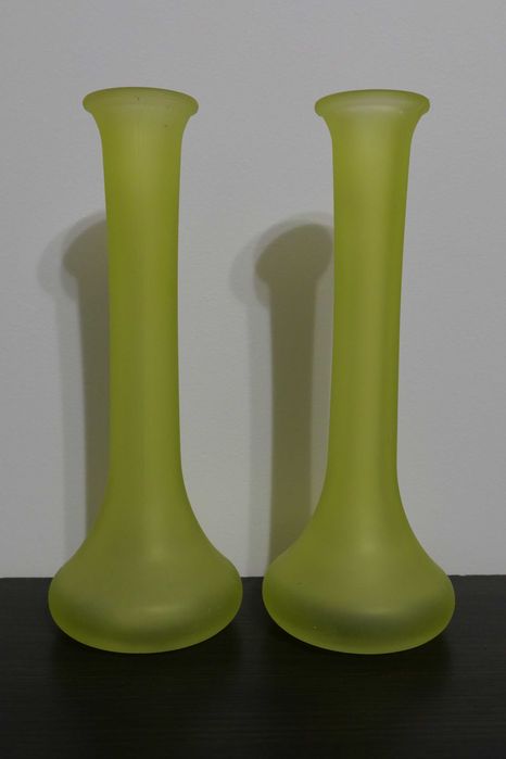 Wazon / flakon szkło Ambition Fusion pista Dajar 2 szt. jasnozielony