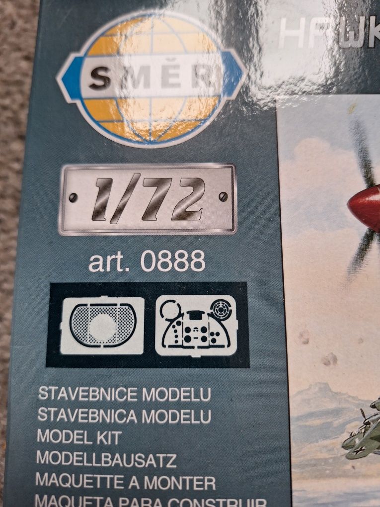 Smer samolot Hawker Tempest 1:72