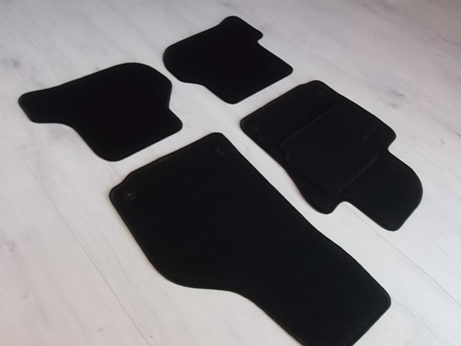 Dywaniki Welurowe VW Volkswagen GOLF 6 VI Idealnie Dopasowane STOPERY