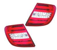 FAROLINS PARA MERCEDES C-CLASS W204 KOMBI 10-14 BRANCO LED VERMELHO