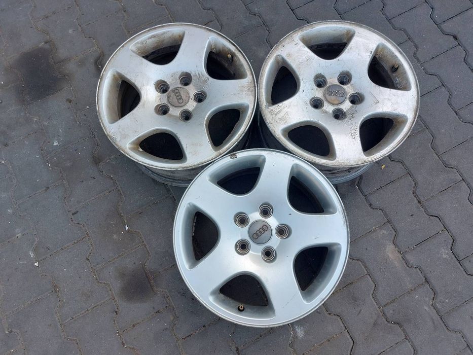 FELGI ALUMINIOWE 3SZT 5X112 7JX16 ET45 FI57.1 VW PASSAT B5 8D0601025C