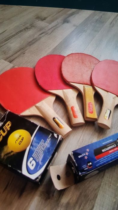 Теннисные ракетки и др, настольные игры
