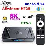 ТВ-приставка android-box X96Q Pro+Plus(Allwinner H728,4/32,Android 14)
