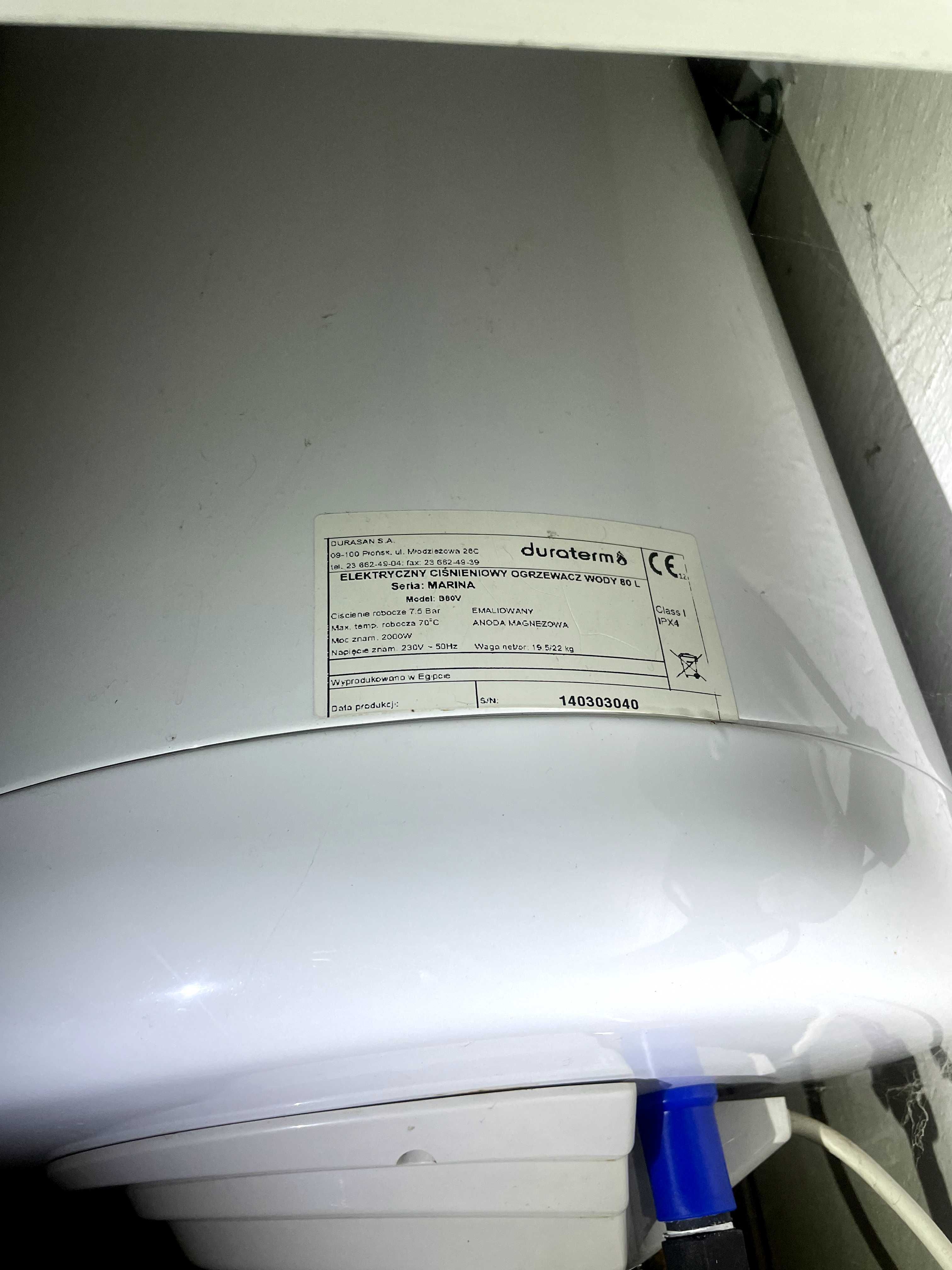 Bojler elektryczny ciśnieniowy podgrzewacz wody Duraterm 80L