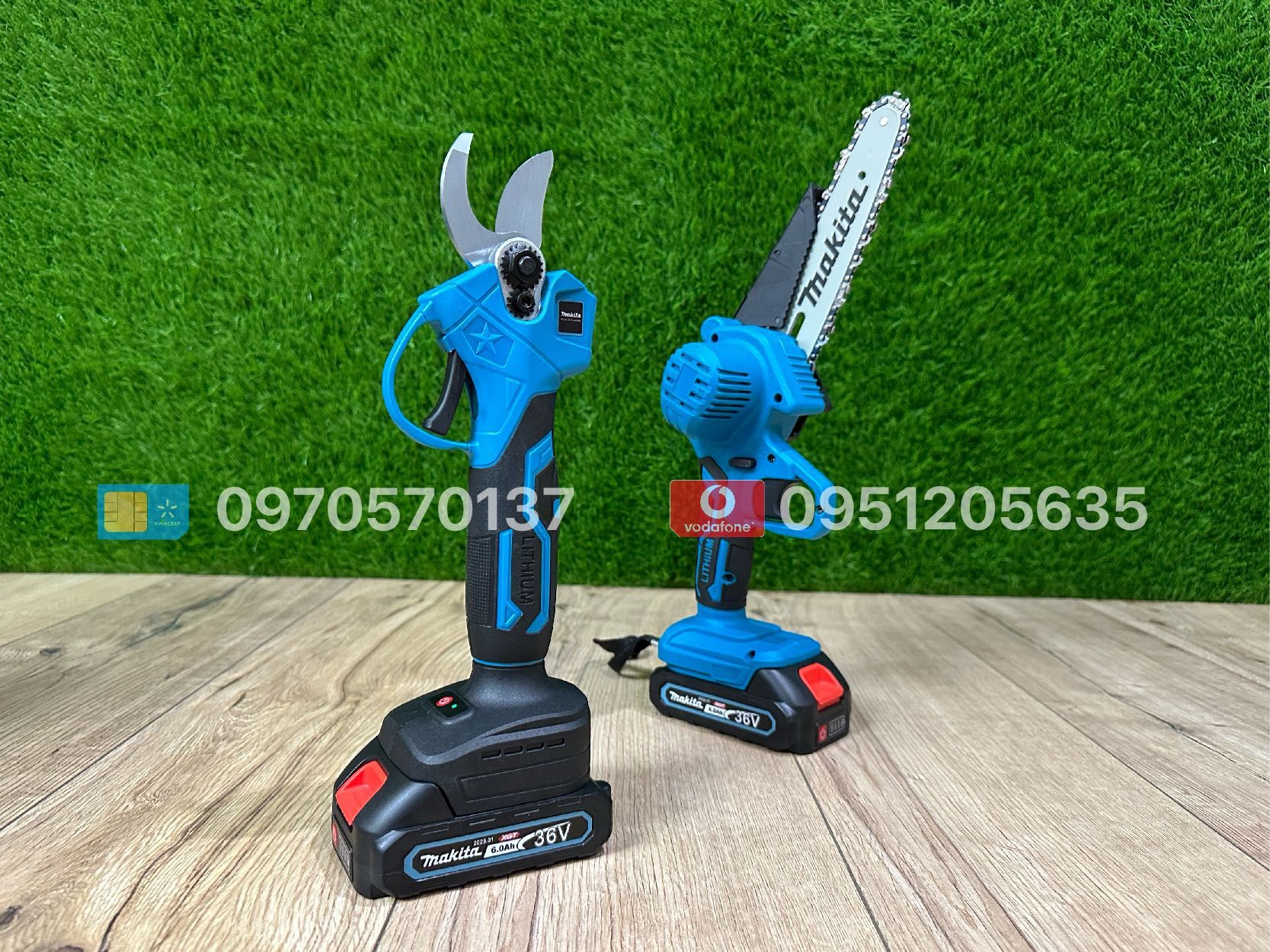 Набір 2/1 Makita Міні пилка BCS36V + Секатор DMT50BL 36V 6Ah садовий