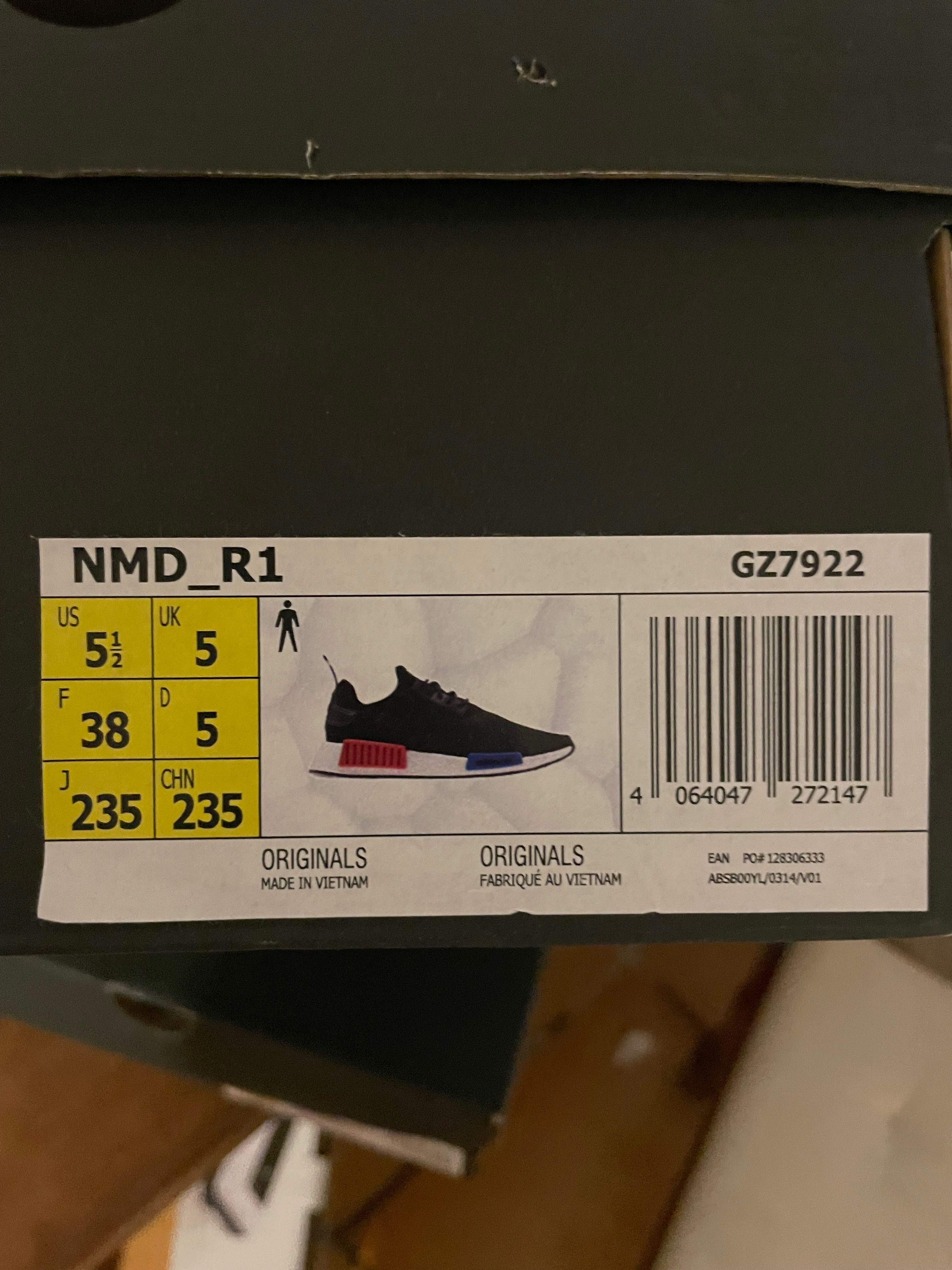 Adidas NMD R1 Tamanho 38