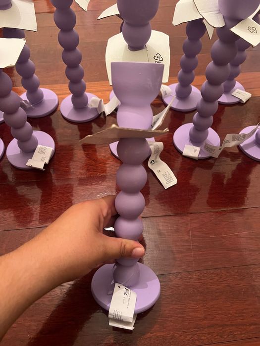 Castiçais novos IKEA