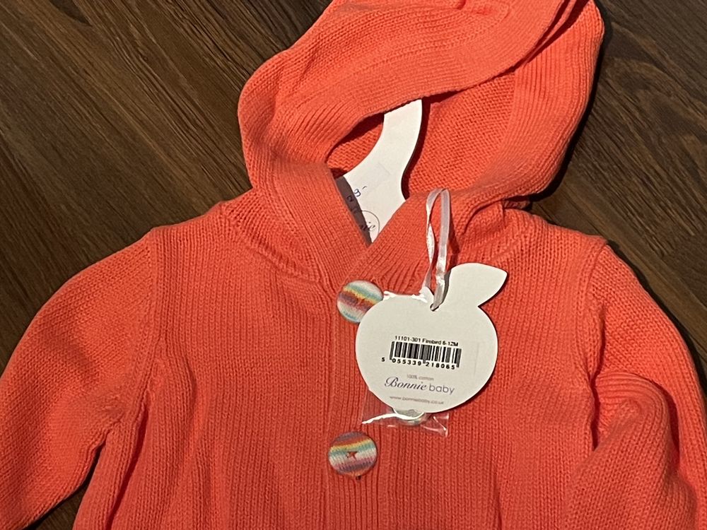 Sweterek Bonnie Baby, 6-12 mcy