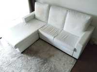 sofá 3 lugares com chaise long