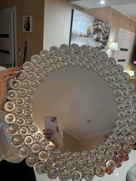 Lustro glamour do powieszenia