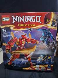 NOWE klocki Lego Ninjago Dragons Rising 71808 Mech żywiołu ognia Kaia