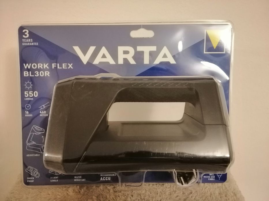 Фонарь varta Work Flex BL30R оригинал куплен в Германии...