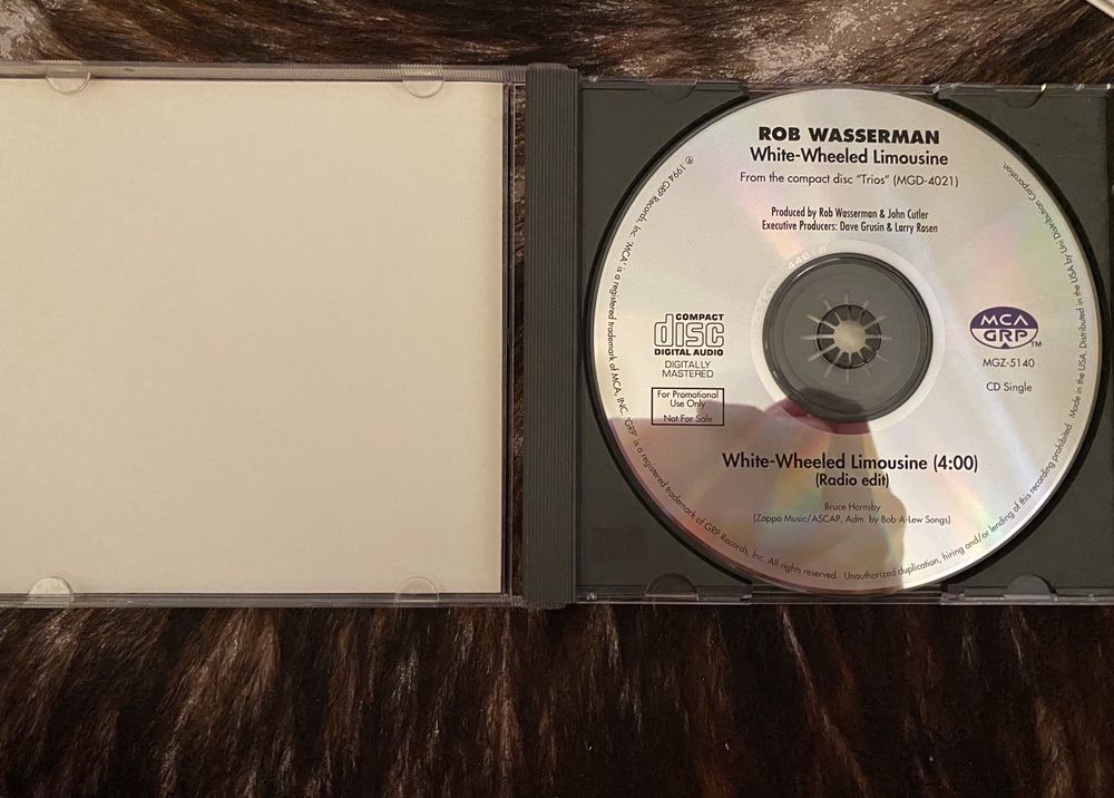 CD Single Promocional Rob Wasserman