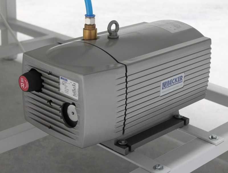 PRASA PRÓŻNIOWA membranowa XL 3350x1250 pompa Becker vacuum fornirów