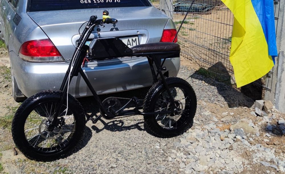 Електробайк, максимальна 60 км/година