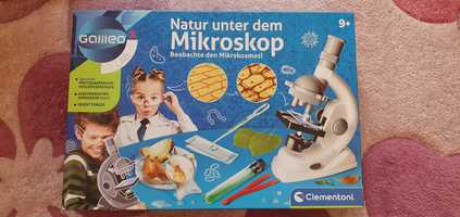 Dzień Dziecka Mikroskop clementoni Galileo jak nowy raz uzyty