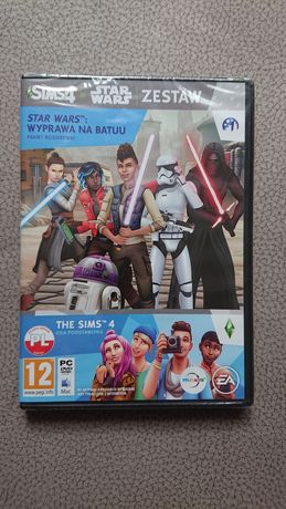 The Sims 4 z dodatkiem Star Wars Wyprawa na Batuu nowe w folii na PC