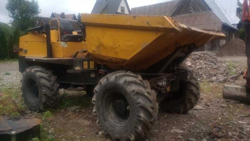 Wynajem wozidło budowlane 6 ton glebogryzarka separacyjna mulczer