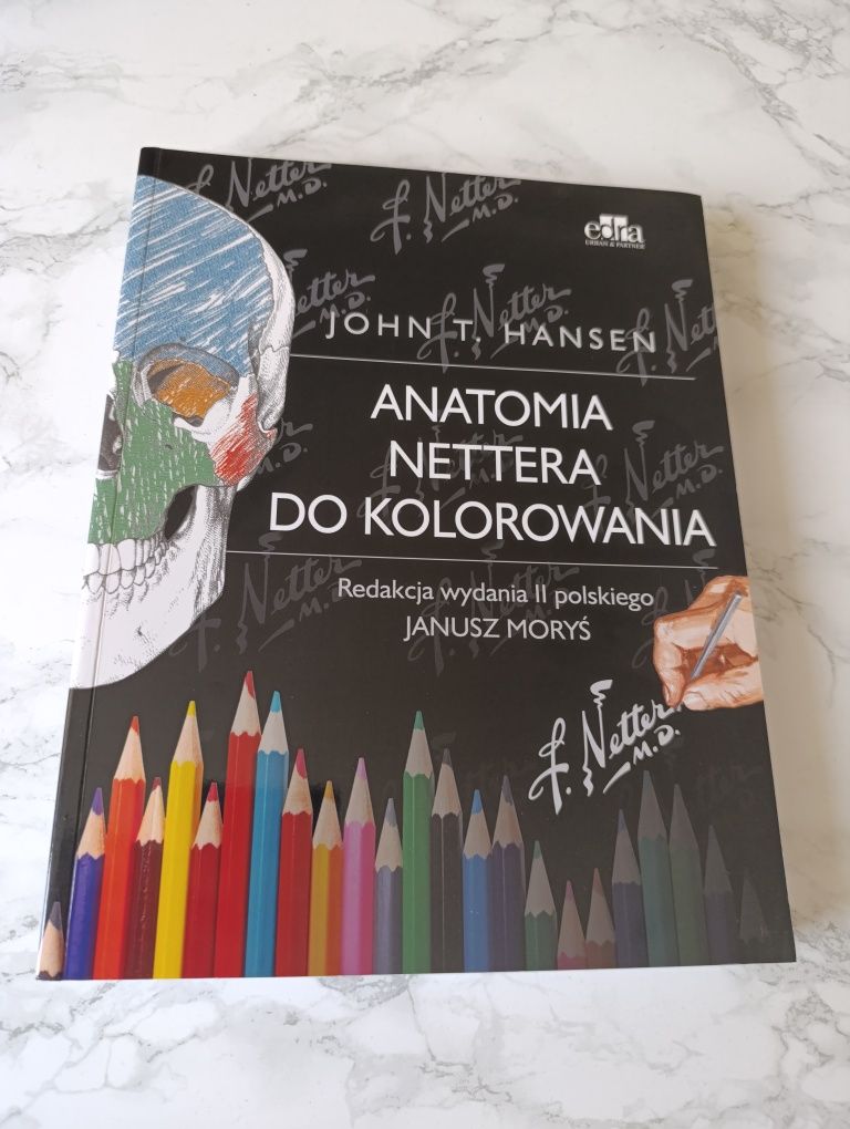 Anatomia Nettera Do Kolorowania