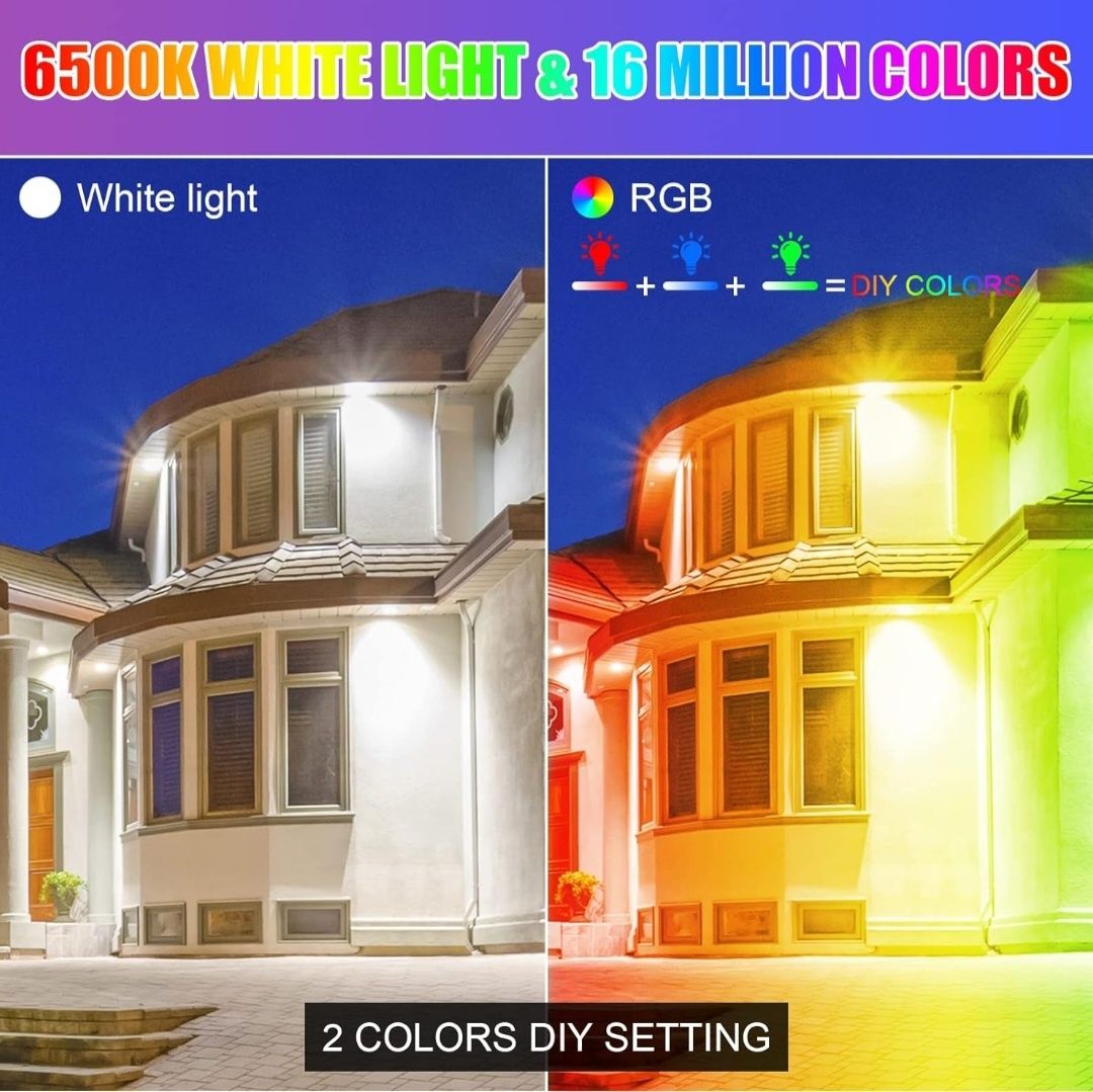 Reflektor RGB 2szt 60W