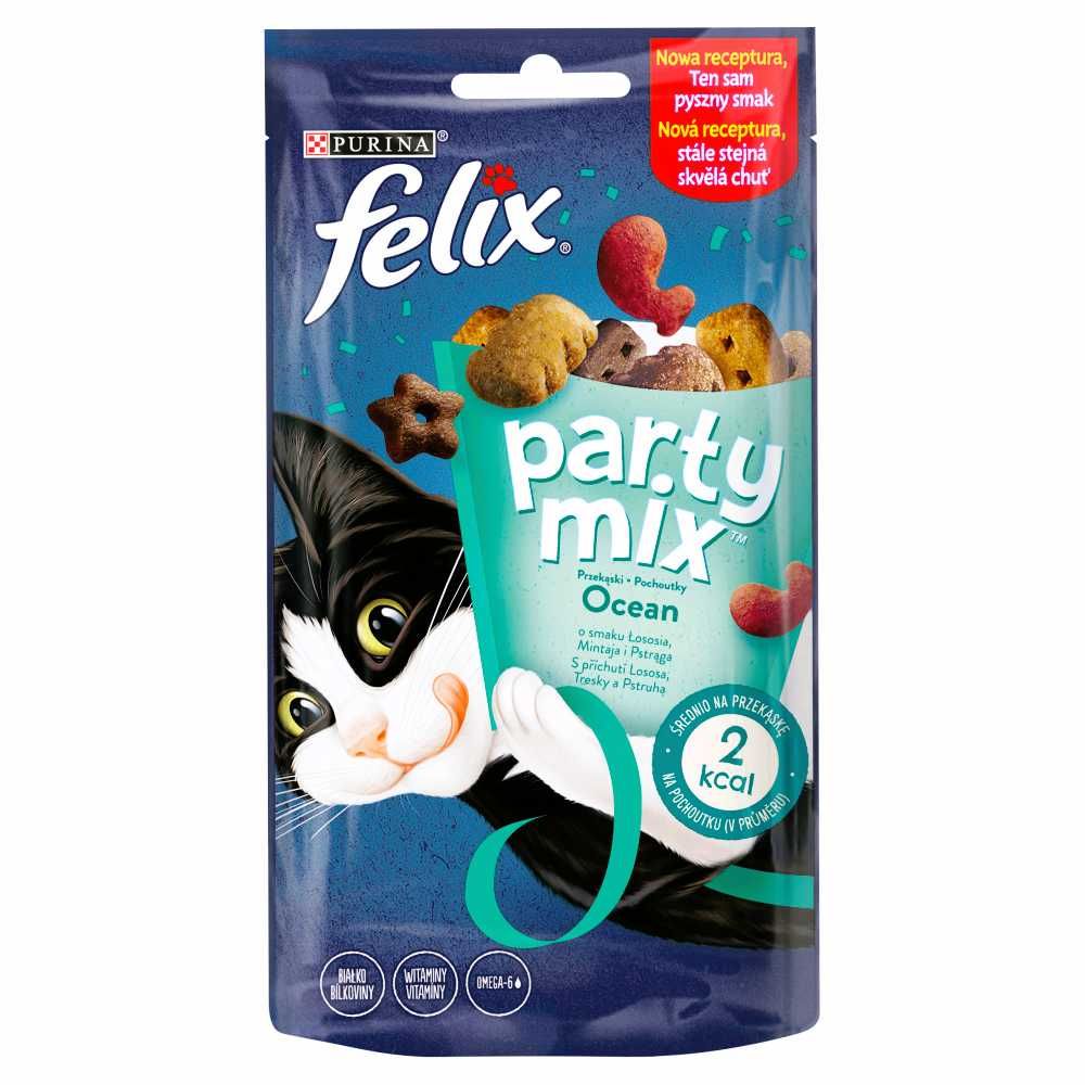 DUŻY ZESTAW Przysmaki Przekąski dla kota Felix Play Tubes Party MIX