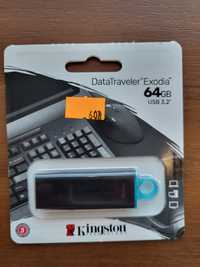 Nowy pendrive 64GB Kingston