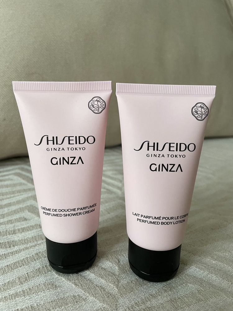 Shiseido Ginza парфумований набір гель та лосьон для тіла