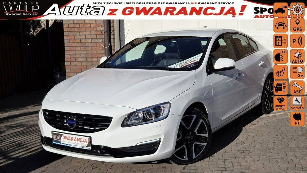 Volvo S60 D4 DRIVE-E 190KM DYNAMIC EDITION Momentum Salon PL,serwis ASO,2019 rej