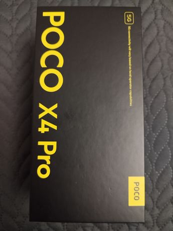 POCO X4 Pro 5G 8/256GB komplet gwarancja paragon