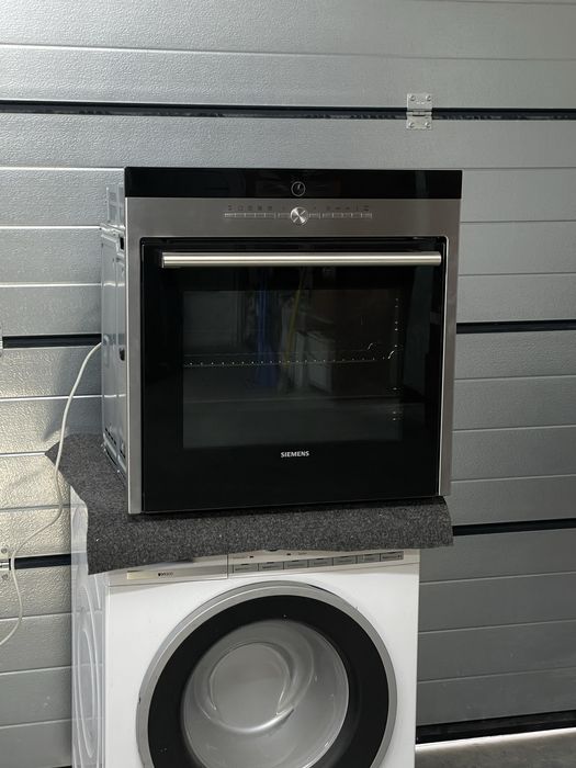 Текстова Духова шафа Siemens HB78GB570 ІДЕАЛЬНИЙ стан Українська мова