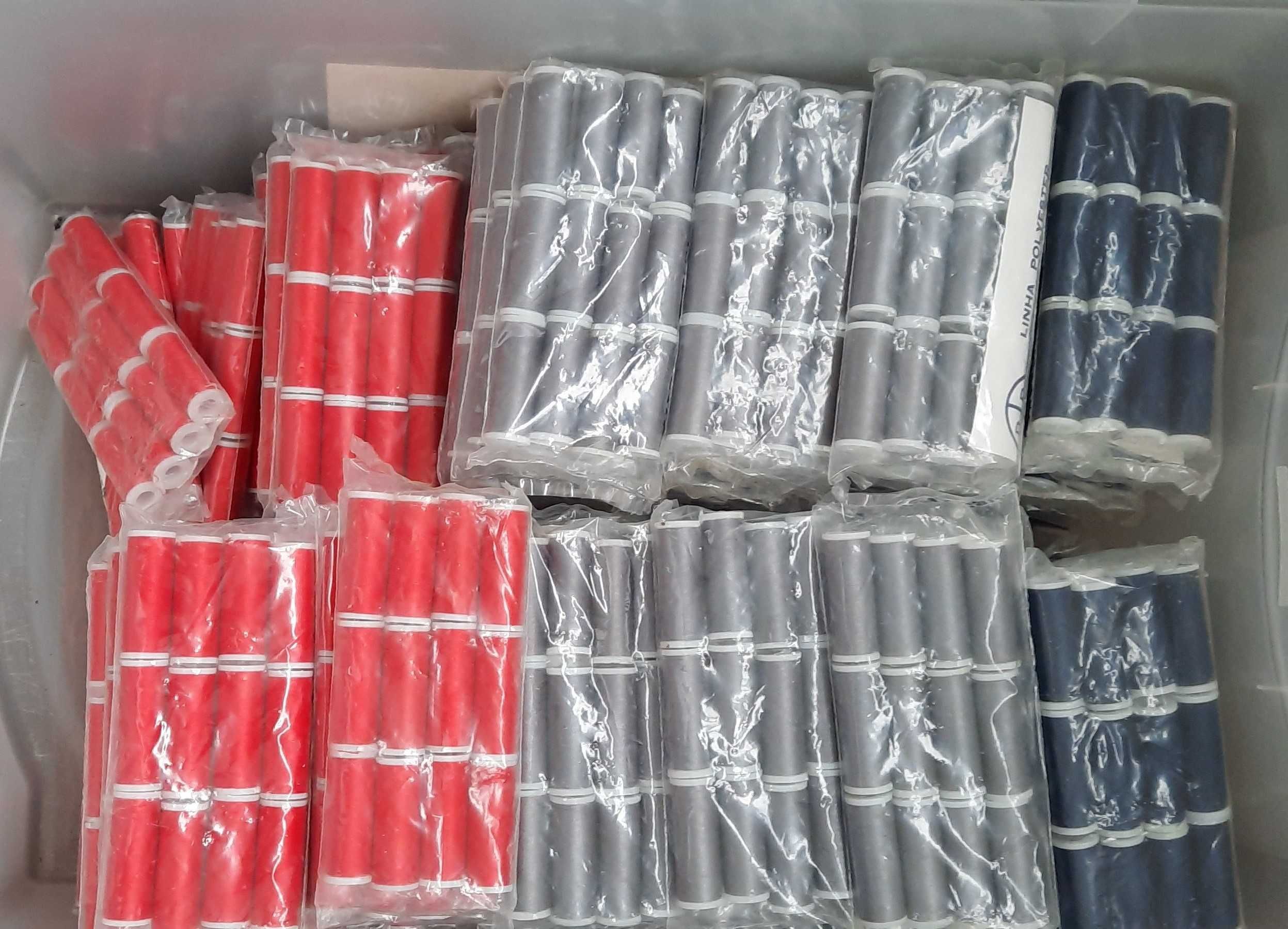 Linhas de costura poliester