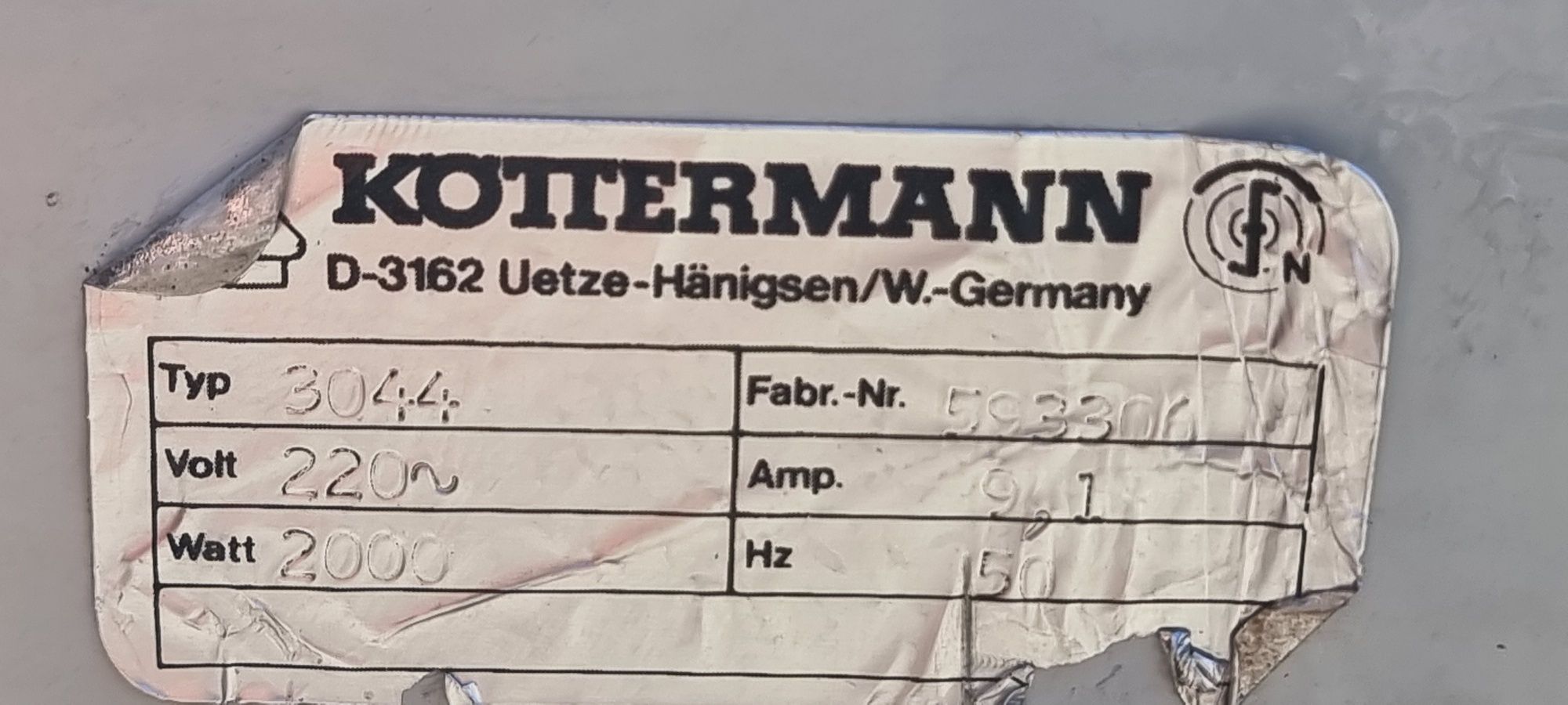 Sterylizator do noży nożyczek narzedzi chirurgicznych Kottermann