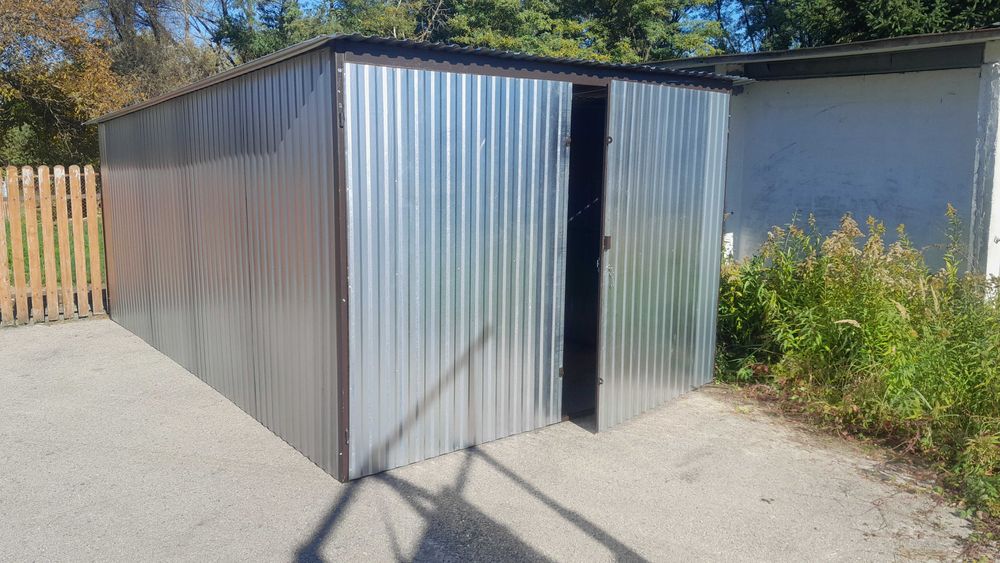 Garaż blaszany 3x5 Na budowe