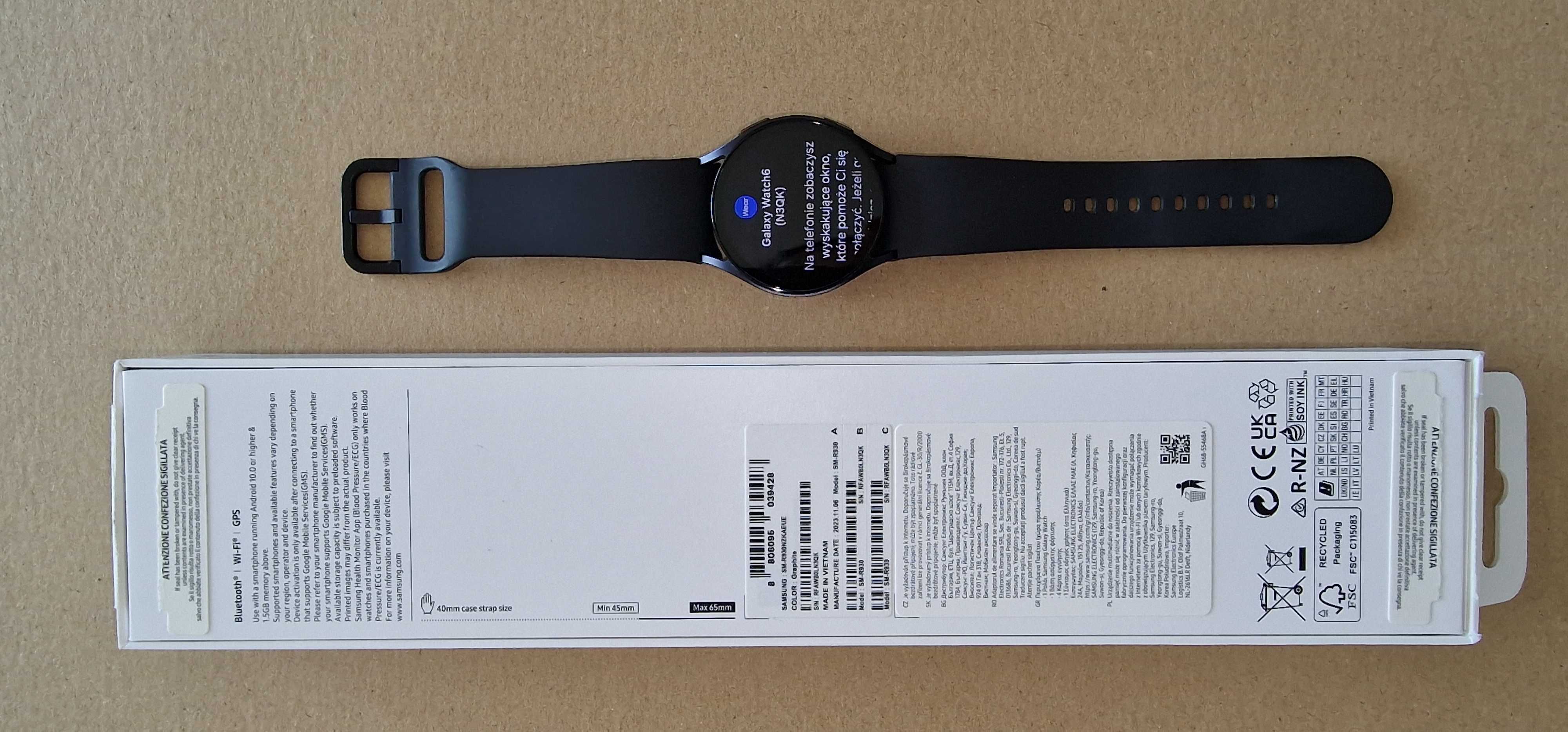 Galaxy Watch6 (Bluetooth, NFC, WiFi 40 mm)