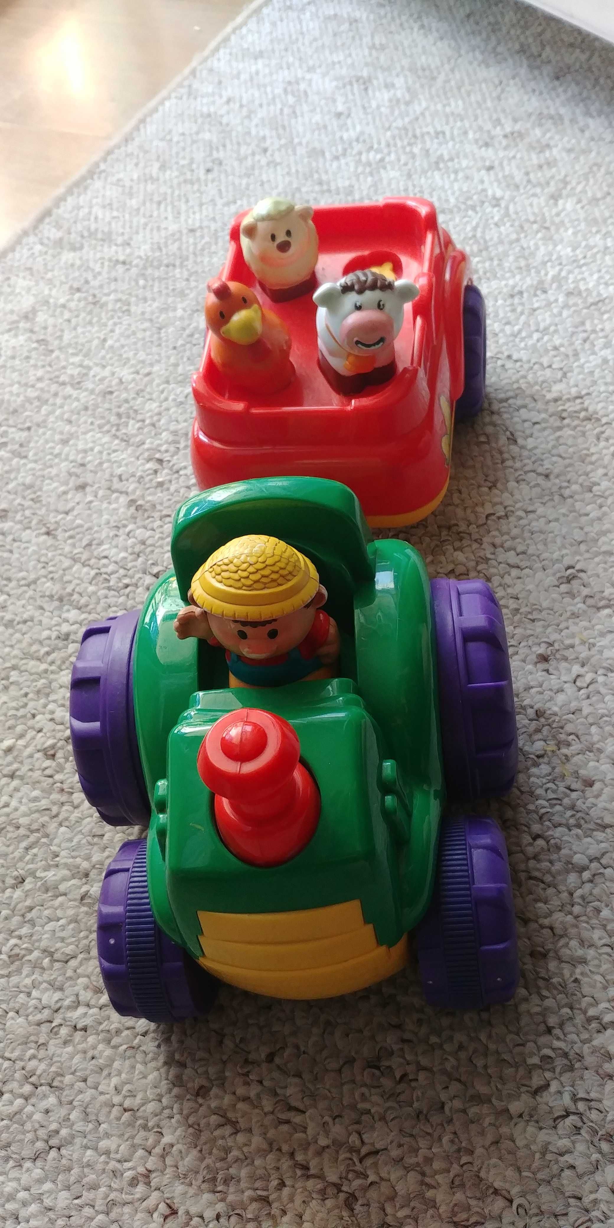 Smiki, muzyczny traktor ze zwierzętami, zabawka interaktywna