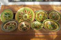 Косовская расписная керамика. Тарелка декоративная и бытовая. Косів.
