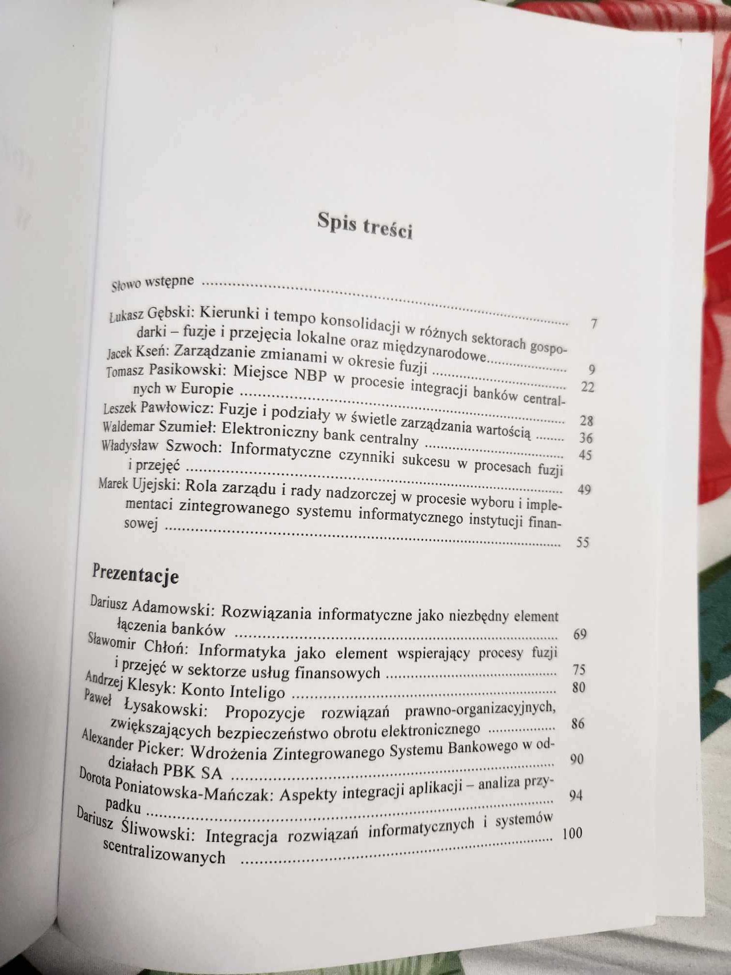 Zastosowania rozwiązań informat. w instytucjach finans. AE Łękawa 2002