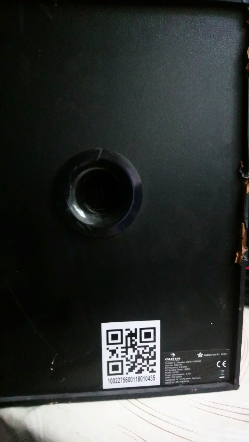 Głośnik auna USB SD radio