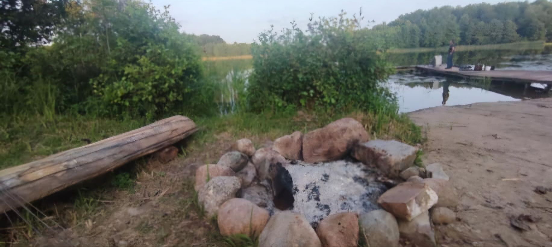 Domek letniskowy nad jeziorem