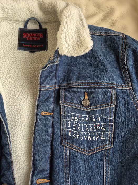 Джинсова утеплена куртка