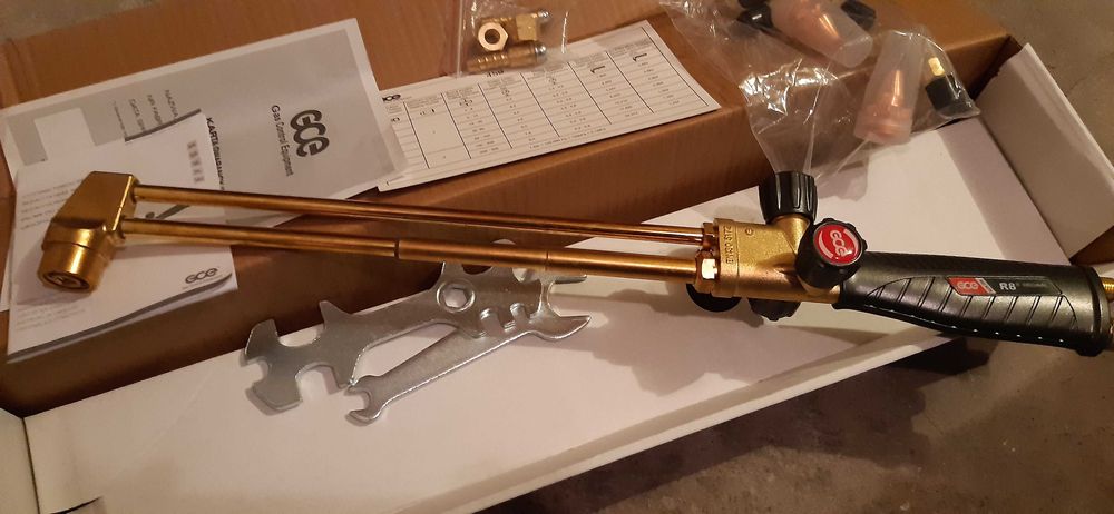 Palnik do cięcia Stali Acetylen Tlen GCE DRAGON