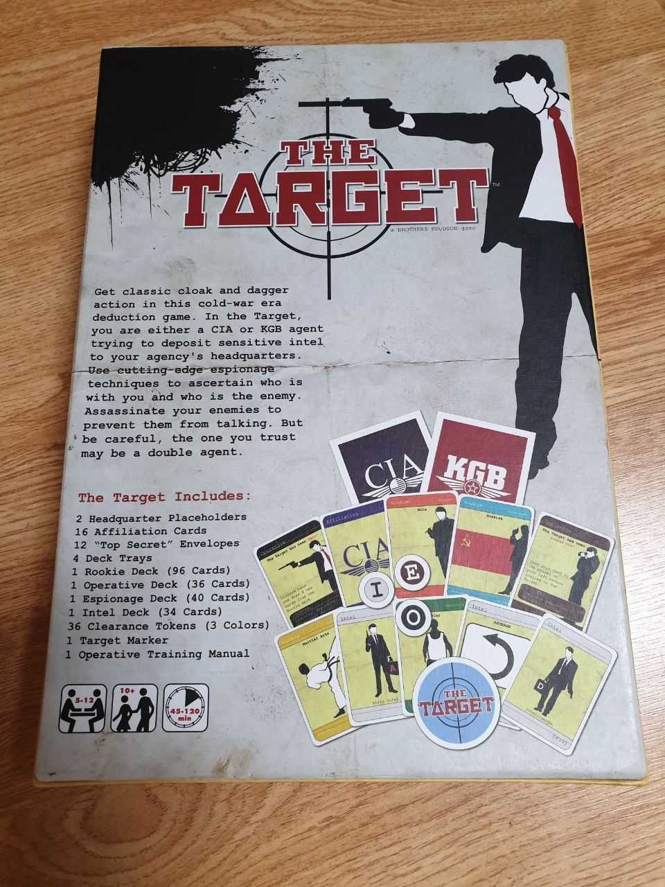 Jogo de Tabuleiro The Target, em bom estado