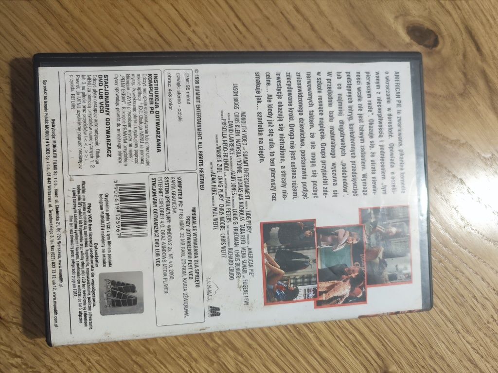 American Pie na VCD