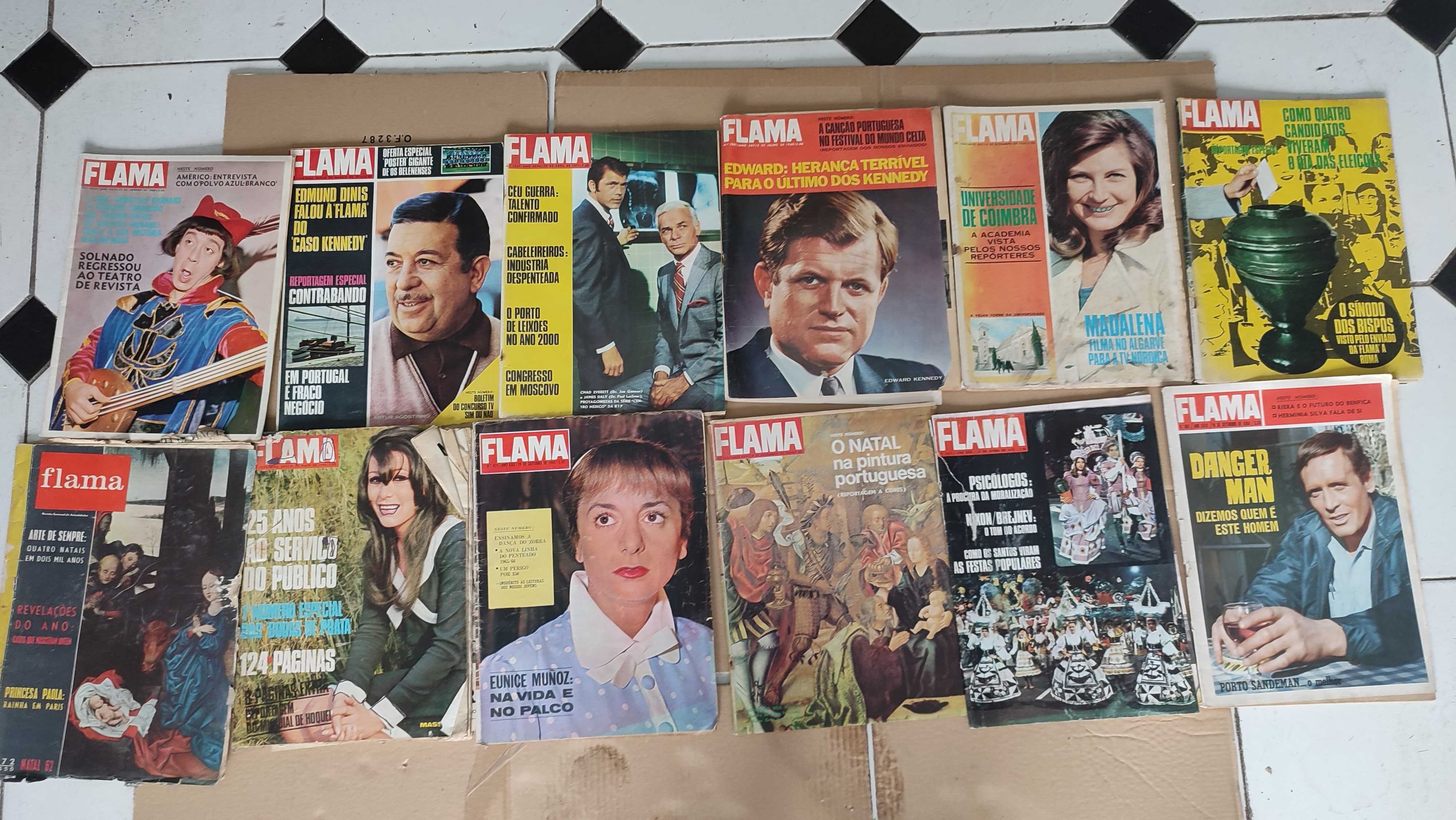 Lote 30 Revistas Flama