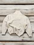 Sweter oversize XL boxy y2k beżowy ciepły