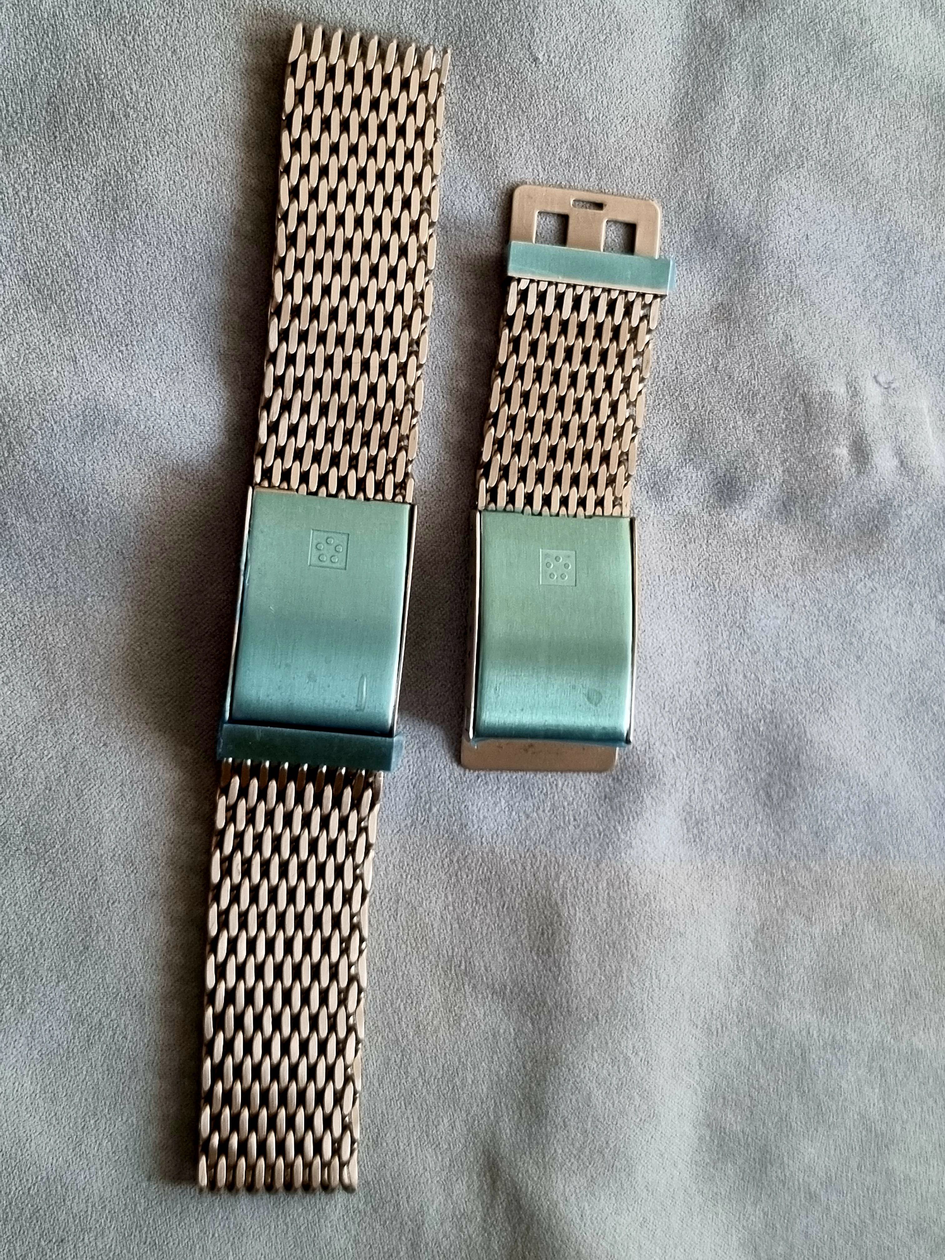 Bransoleta stalowa Eterna Super KonTiki 1978