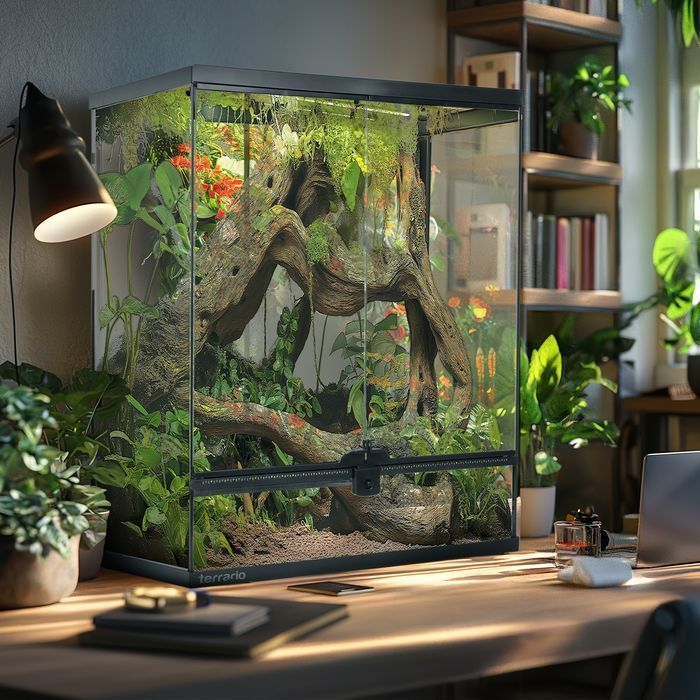 Terrario Oasis Verde 30 - Terrarium 45X45X60 Z Zestawem