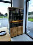 Witryna debowa, loft nowoczesna