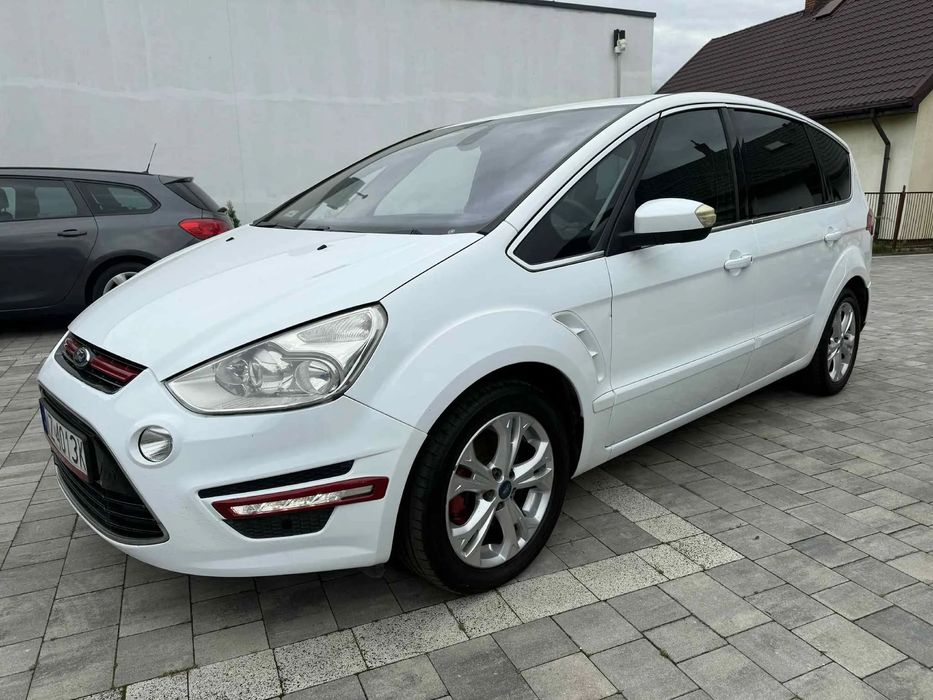 Ford S-Max Piekny biały S MAX -okazja.
