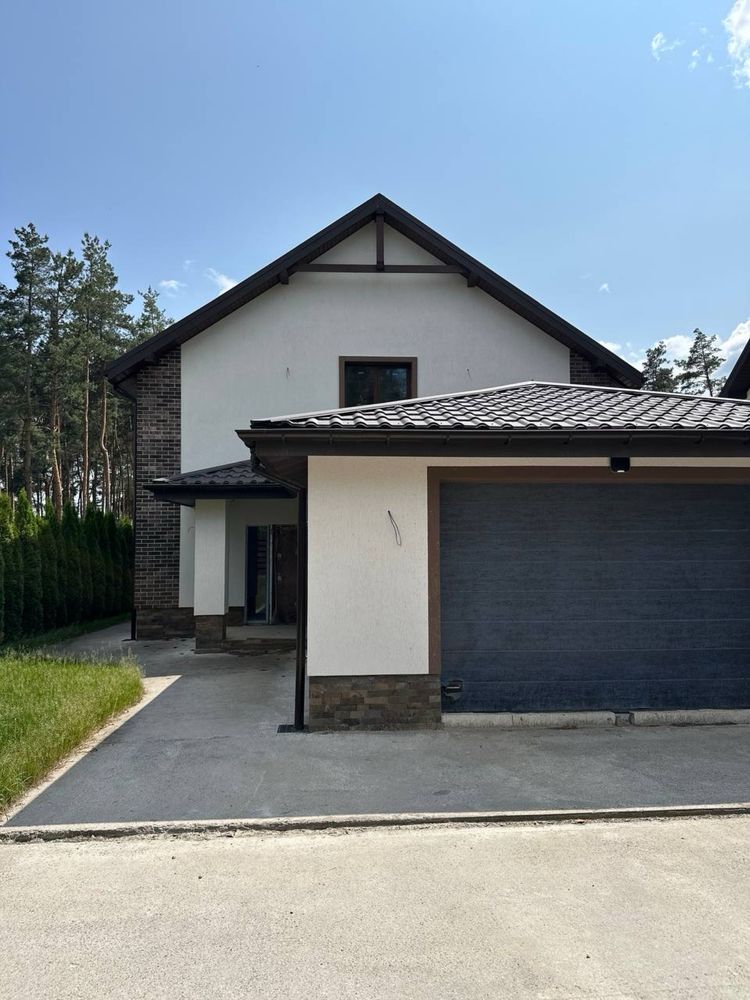 БУДИНОК 250 м2, авторський проєкт, с.Крячки, ПІДВАЛ, гараж, 7 соток